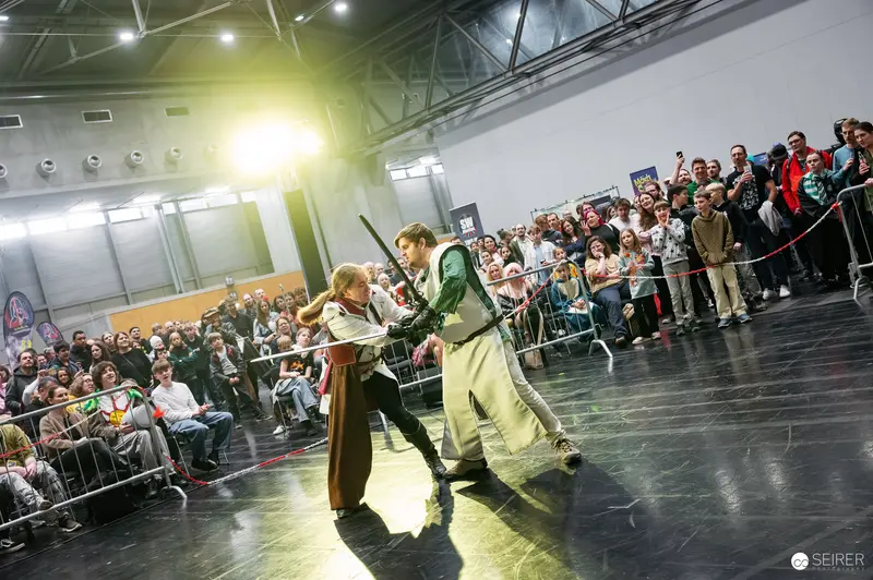 Medieval Combat Demonstration at Vienna ComicCon 2025
