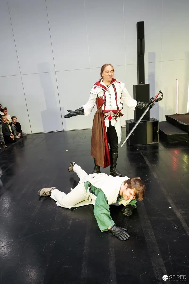 Theatrical Combat Performance at Vienna ComicCon 2025