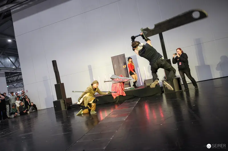 "Bis einer weint" Physical Theater Performance at Vienna ComicCon 2025