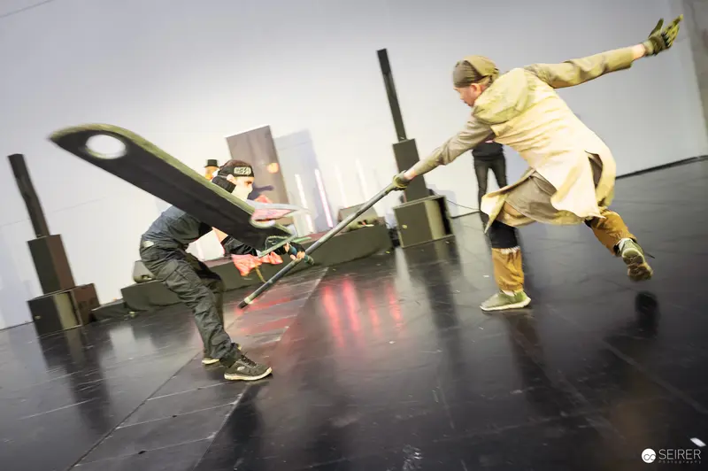 Choreographed Sword Fight Performance at Vienna ComicCon 2025