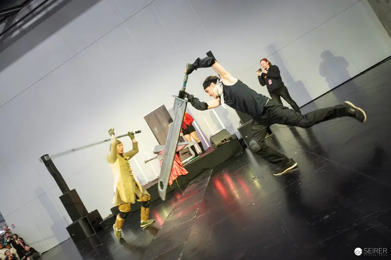 "Bis einer weint" Physical Theater Performance at Vienna ComicCon 2025