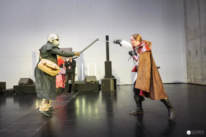 Medieval Combat Performance at Vienna ComicCon 2025