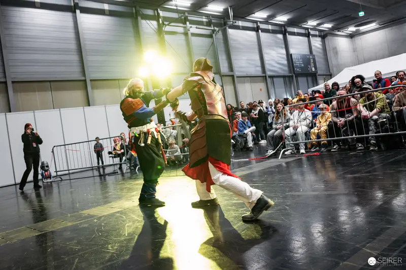 Medieval Combat Reenactment at Vienna ComicCon 2025