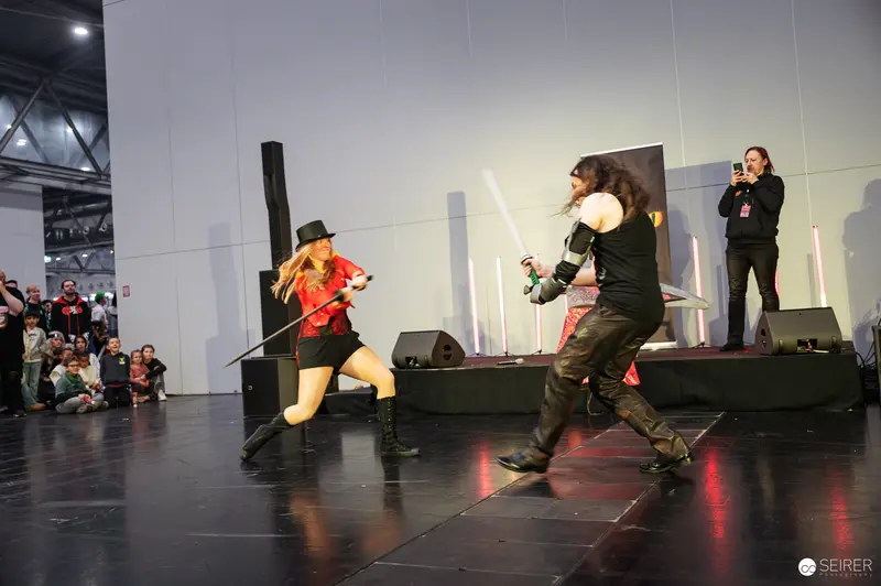 Choreographed Combat Performance at Vienna ComicCon 2025