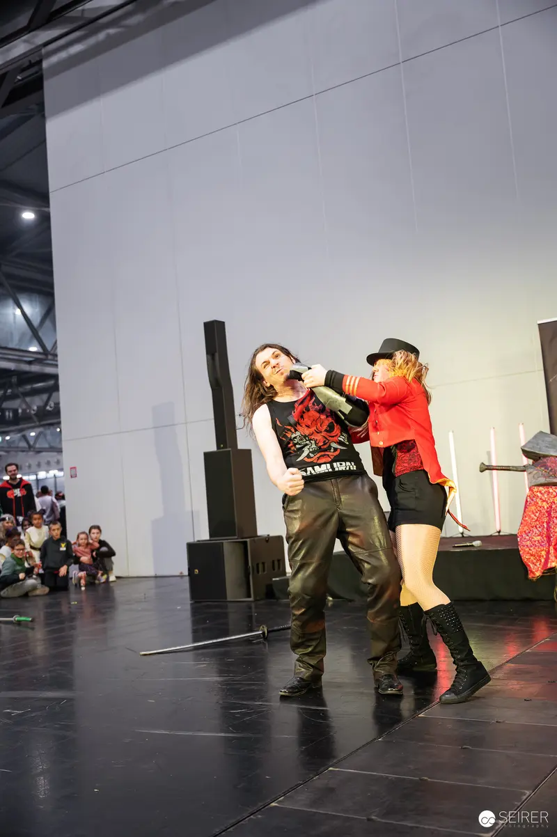 Stage Combat Performance at Vienna ComicCon 2025