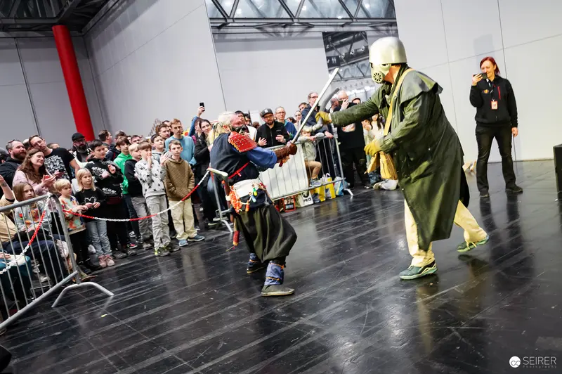 Staged Combat Demonstration at Vienna ComicCon 2025