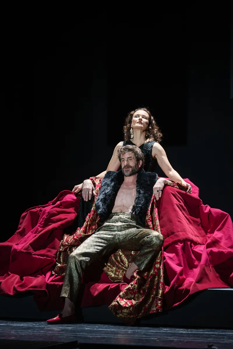 Hamlet Stage Rehearsal at Theater in der Josefstadt with Claudius von Stolzmann