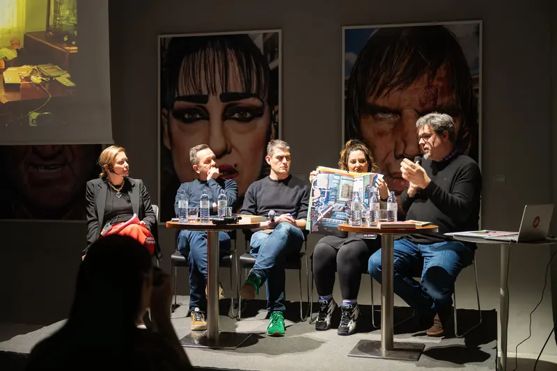Panel Discussion with István Virágvölgyi, Reiner Riedler, Jacob Mikanowski, and Éva Szombat at Westlicht