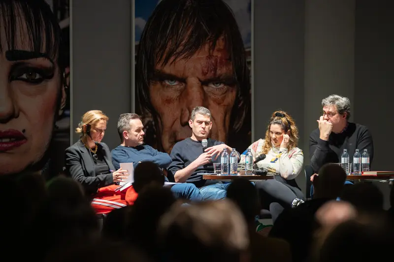 Panel Discussion with István Virágvölgyi, Reiner Riedler, Jacob Mikanowski, and Éva Szombat at Westlicht