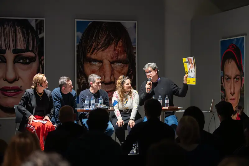 Panel Discussion on Photography at Westlicht: Virágvölgyi, Riedler, Mikanowski, and Szombat