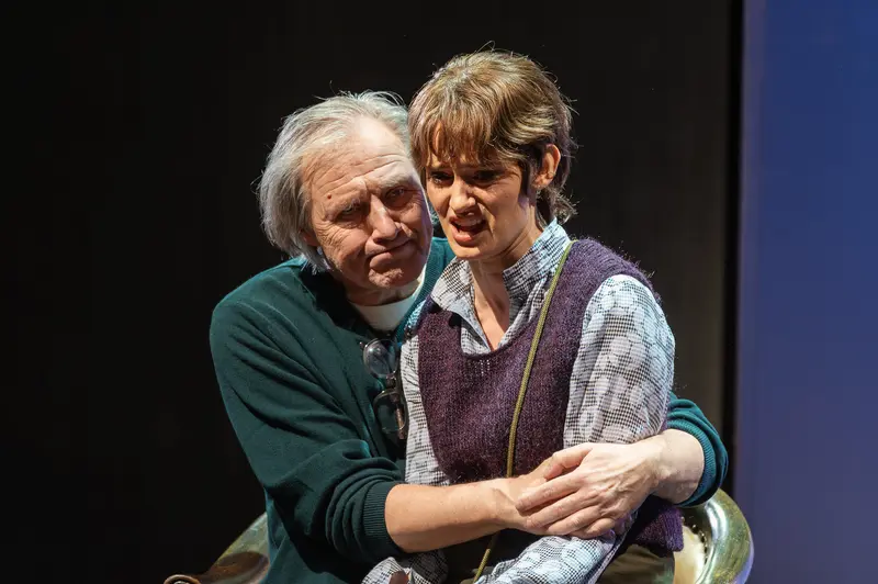 Embrace Scene from Sophia at Theater in der Josefstadt, Vienna