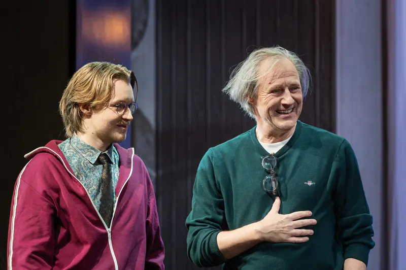 Two Performers on Stage at Kammerspiele der Josefstadt Vienna Production of Sophia