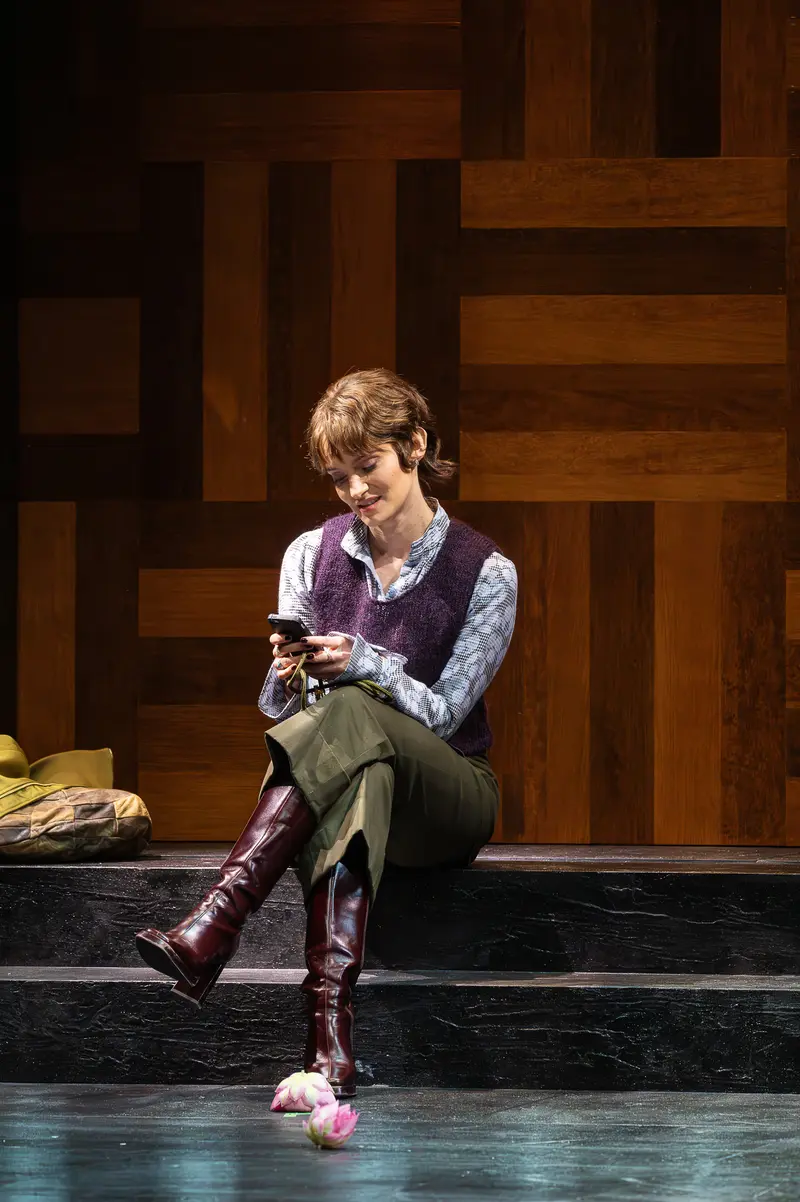Actor with Stringed Instrument at Kammerspiele der Josefstadt Vienna