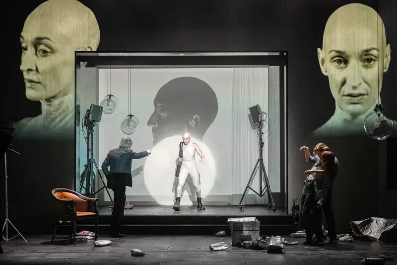 Backstage Rehearsal at Kammerspiele der Josefstadt's Production of Sophia