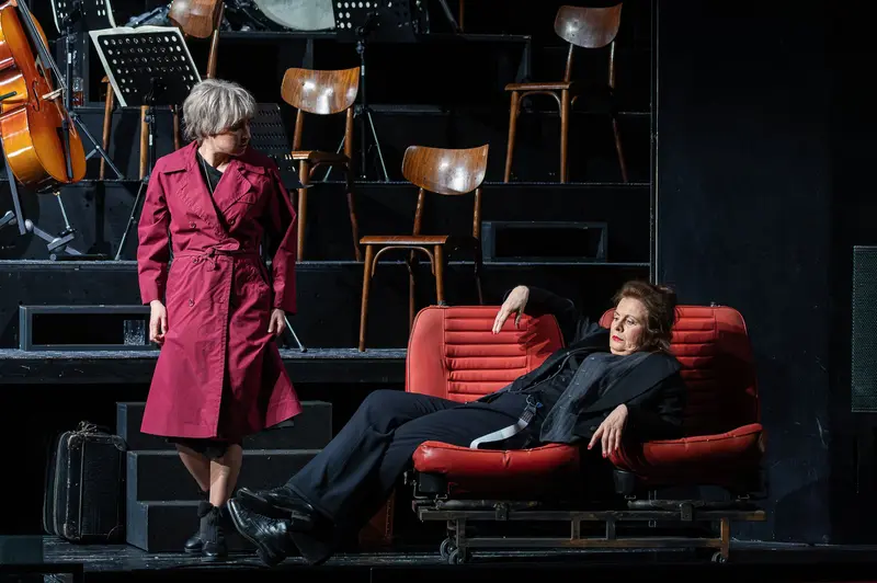 Susa Meyer and Günter Franzmeier in "Zemlinsky" at Theater in der Josefstadt, Vienna, 2026