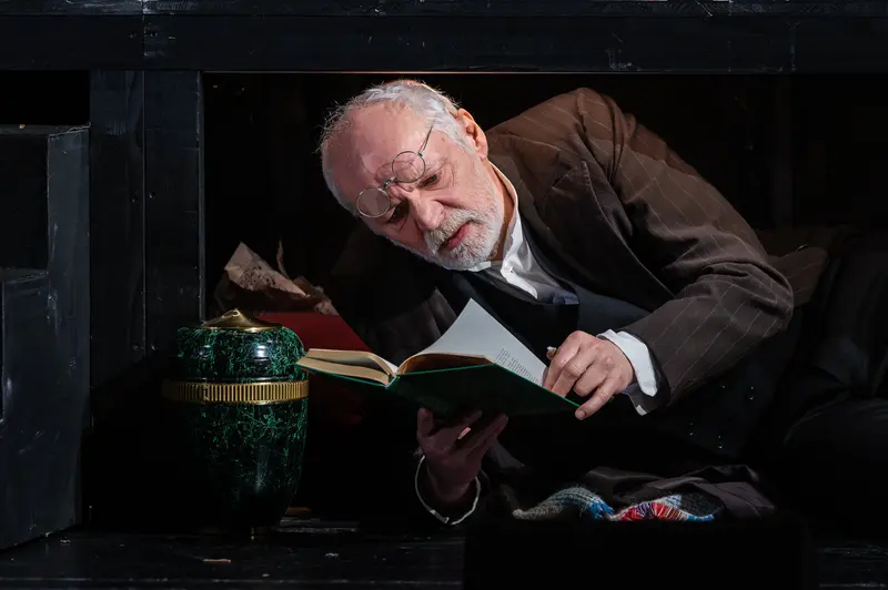 Actor Günter Franzmeier as Zemlinsky at Theater in der Josefstadt, Vienna