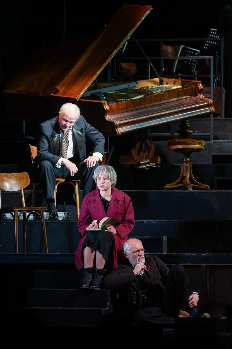 Susa Meyer, Günter Franzmeier, and Ulli Maier Rehearse for Zemlinsky Premiere, Vienna 2026