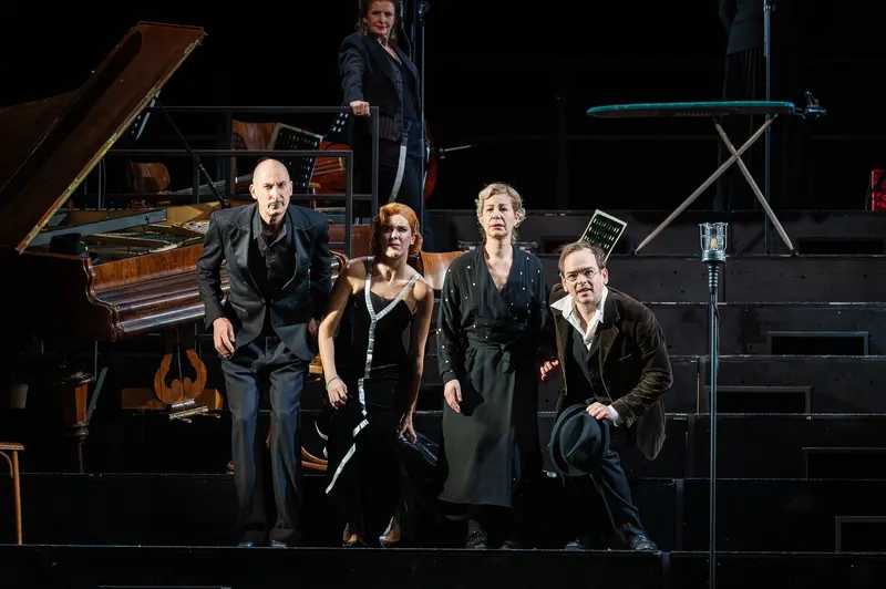 Cast Ensemble of "Zemlinsky" at Theater in der Josefstadt, Vienna, March 2026