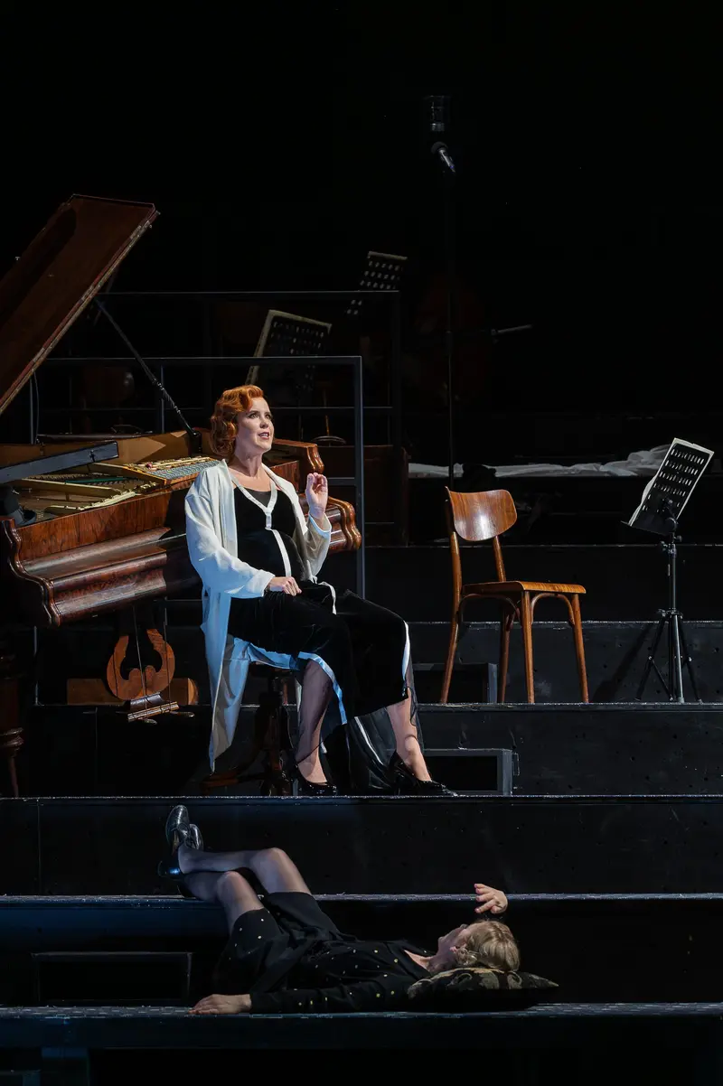Cast Members Perform in "Zemlinsky" Production at Theater in der Josefstadt, Vienna, March 2026
