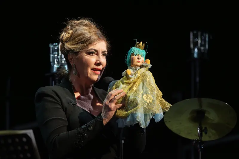Susa Meyer as Anna Moll in Zemlinsky Production, Theater in der Josefstadt Vienna