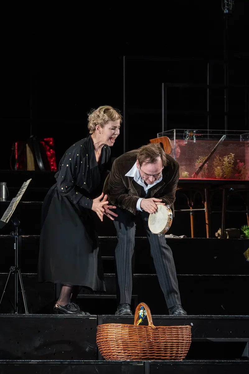 Cast Members in Period Costumes at Zemlinsky Premiere, Theater in der Josefstadt Vienna