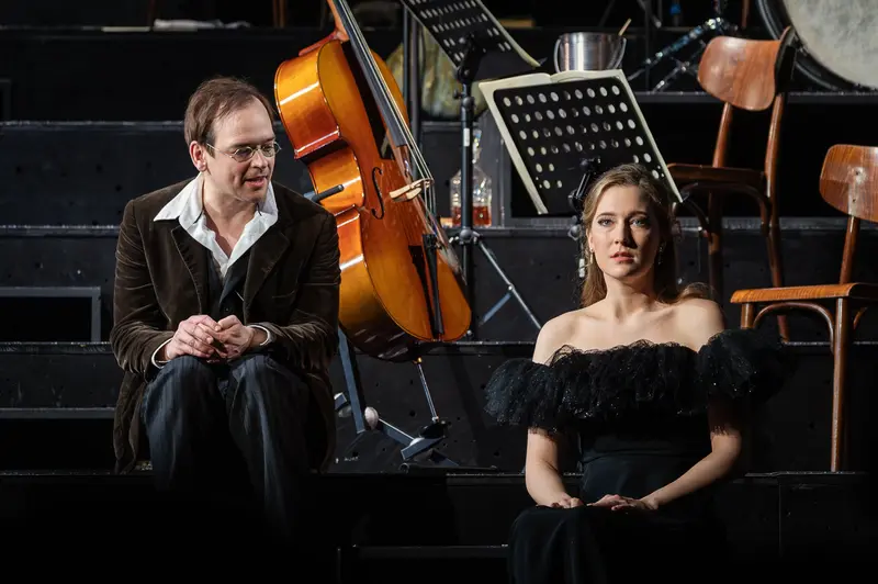 Cast Members at Zemlinsky Rehearsal, Theater in der Josefstadt Vienna, March 2026