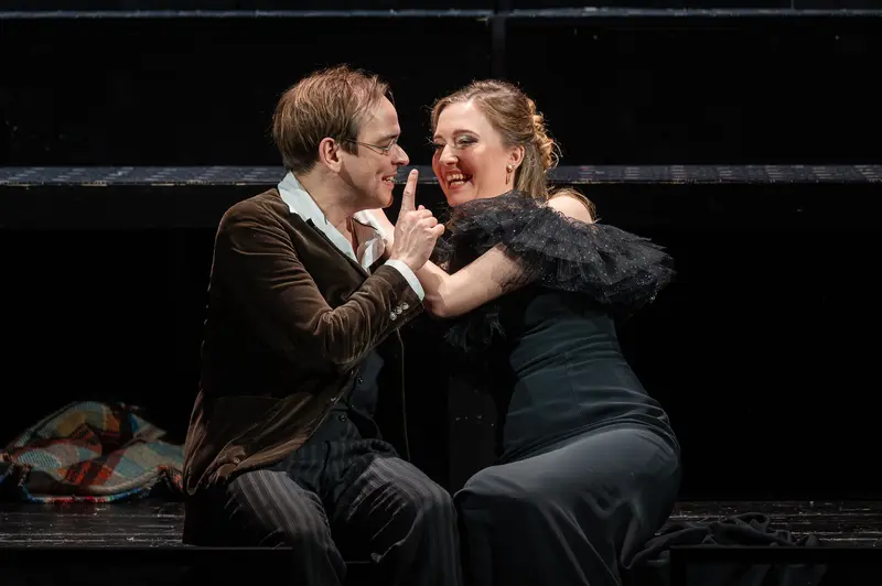 Intimate Scene Rehearsal, "Zemlinsky" at Theater in der Josefstadt, Vienna, March 2026