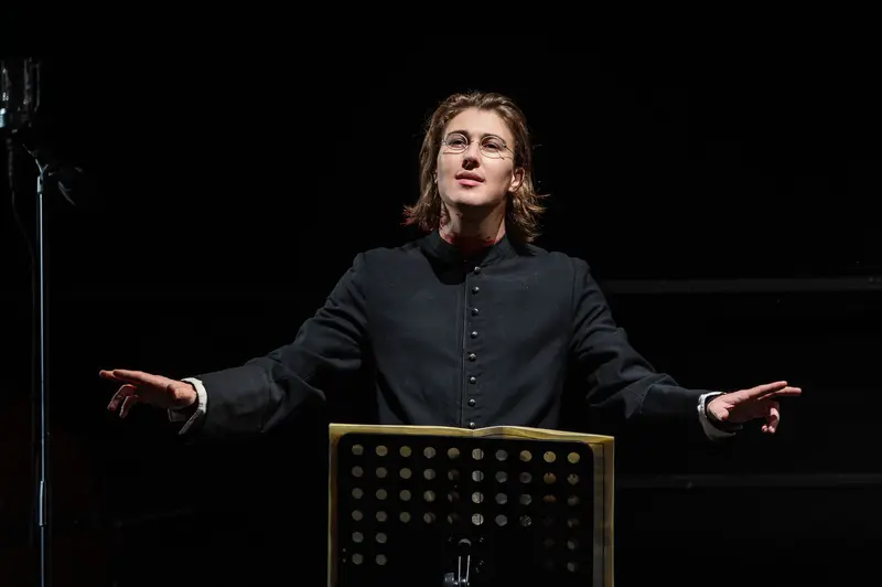 Julian Valerio Rehrl in Photo Rehearsal for Zemlinsky, Theater in der Josefstadt Vienna