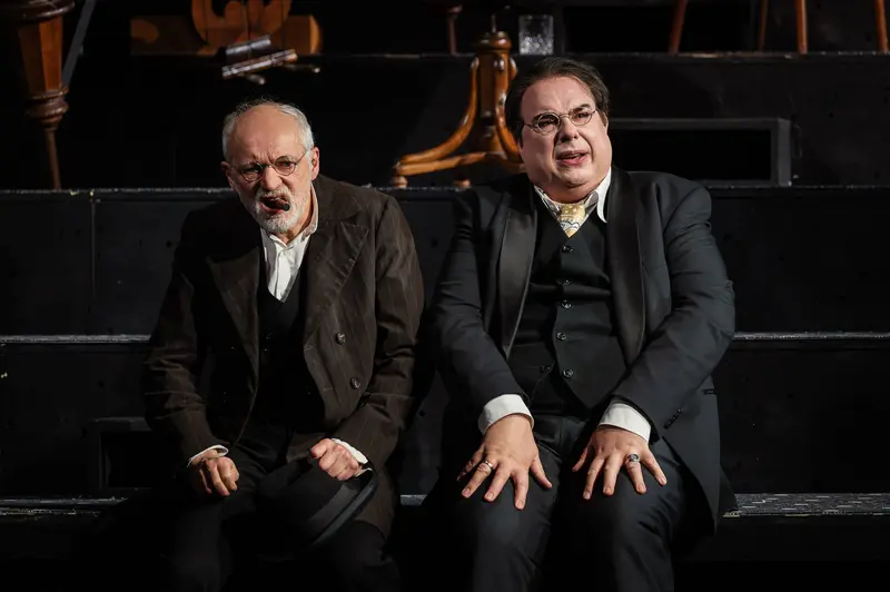 Günter Franzmeier and Markus Kofler in Zemlinsky Photo Rehearsal, Vienna 2026
