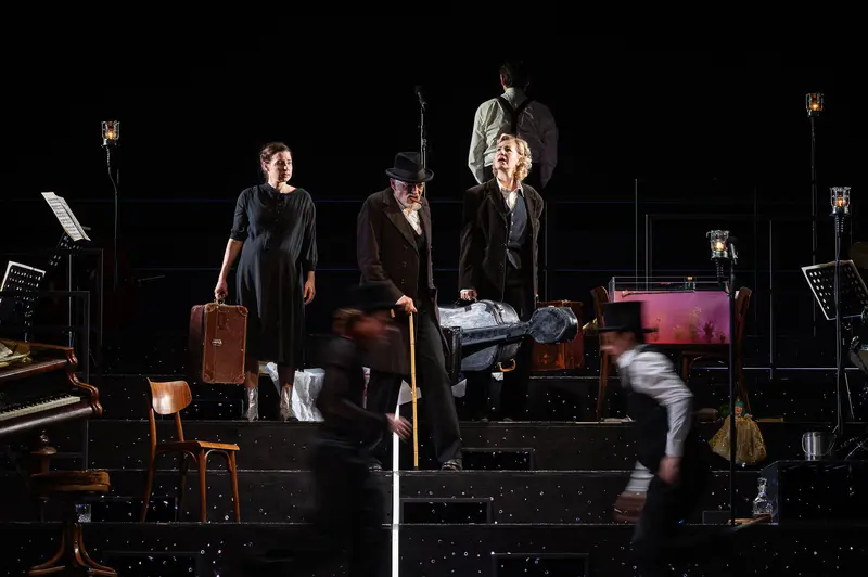 Cast of "Zemlinsky" in Photo Rehearsal at Theater in der Josefstadt, Vienna, March 2026