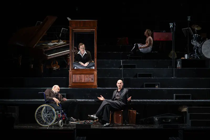 Günter Franzmeier and Markus Kofler in Zemlinsky Photo Rehearsal, Vienna 2026