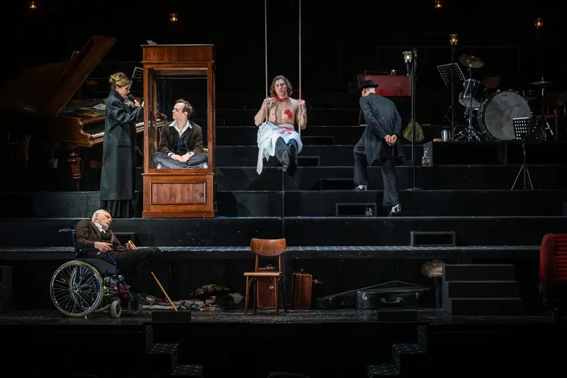 Cast of "Zemlinsky" at Theater in der Josefstadt Vienna, March 2026