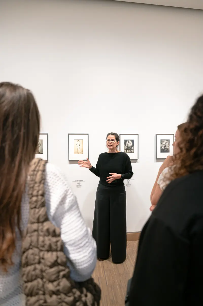 Astrid Mahler Presents Framed Artworks at Tanzbild Exhibition, Albertina Modern Vienna