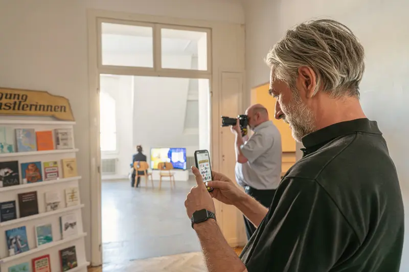 Documentation at Polyphonic Archive Exhibition, VBKÖ Vienna 2026