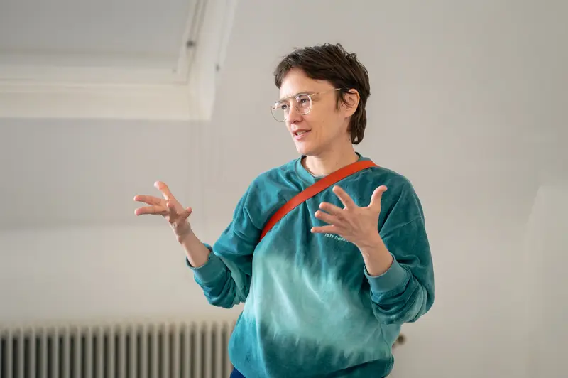 Artist Speaking at Polyphonic Archive Exhibition Opening, VBKÖ Vienna 2026