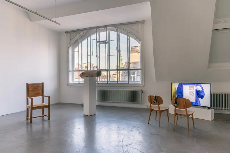 Installation View, Polyphonic Archive Exhibition, VBKÖ Vienna 2026
