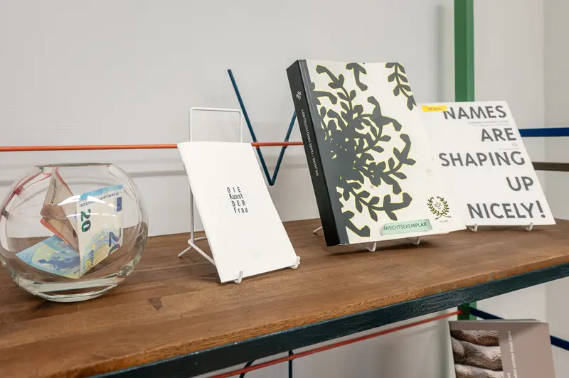 Archive Display at Polyphonic Archive Exhibition, VBKÖ Vienna 2026