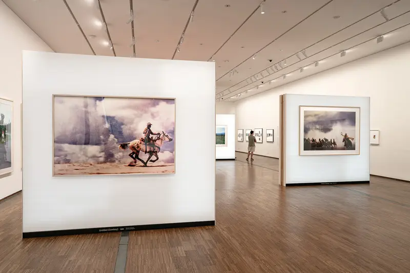 Contemporary Photography Exhibition in Modern Gallery Space