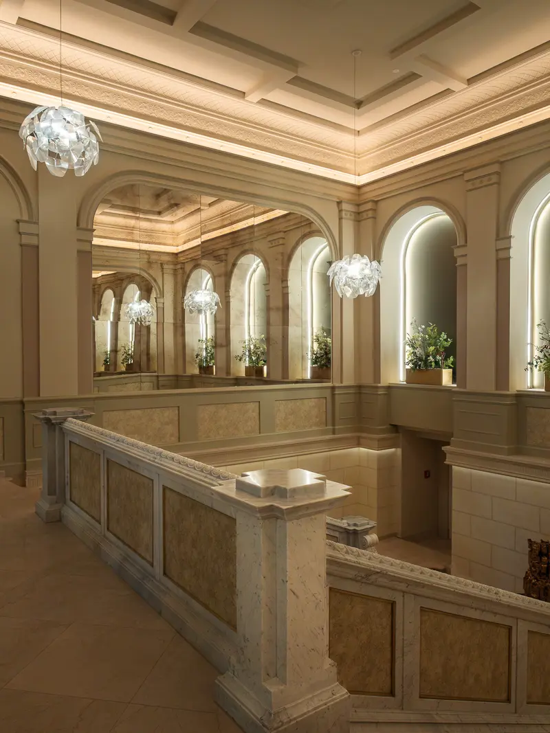 Palais Chotek Vienna Reception Hall Architecture and Design Details