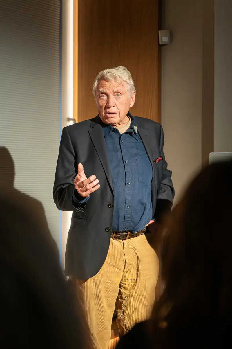 Sir Don McCullin Speaking at Leica Gallery Vienna Book Event
