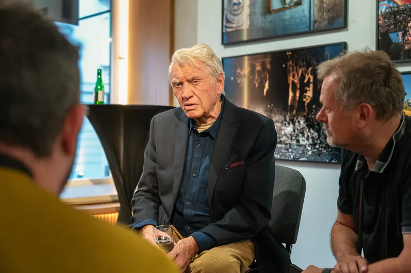 Sir Don McCullin in Conversation at Leica Gallery Vienna Event