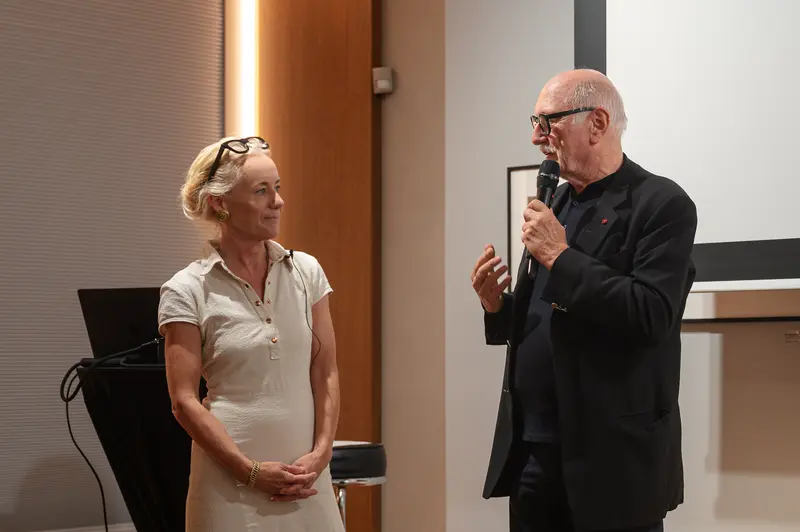 Lois Lammerhuber Speaks Beside Cig Harvey at Leica Gallery Vienna, Sep 29th, 2026