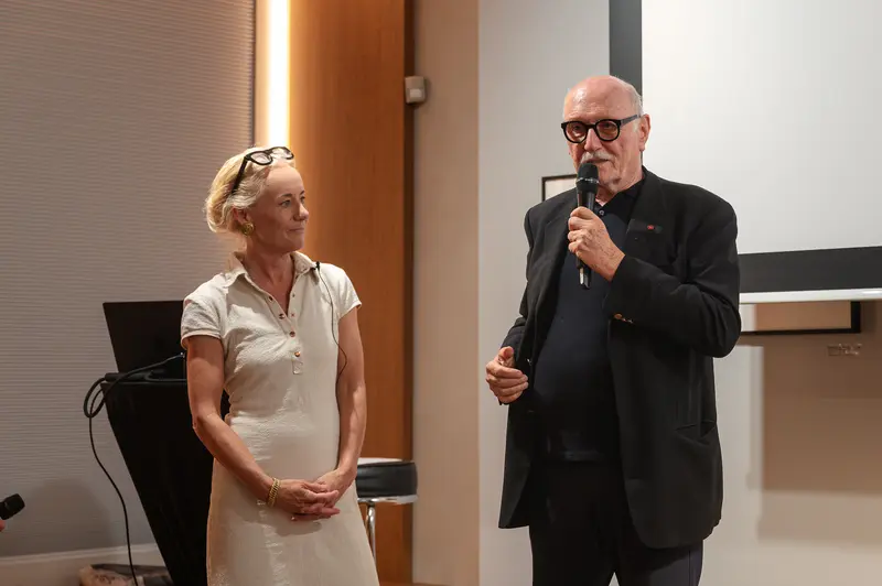 Lois Lammerhuber Speaking Beside Cig Harvey at Leica Gallery Vienna, Sep 29th, 2026
