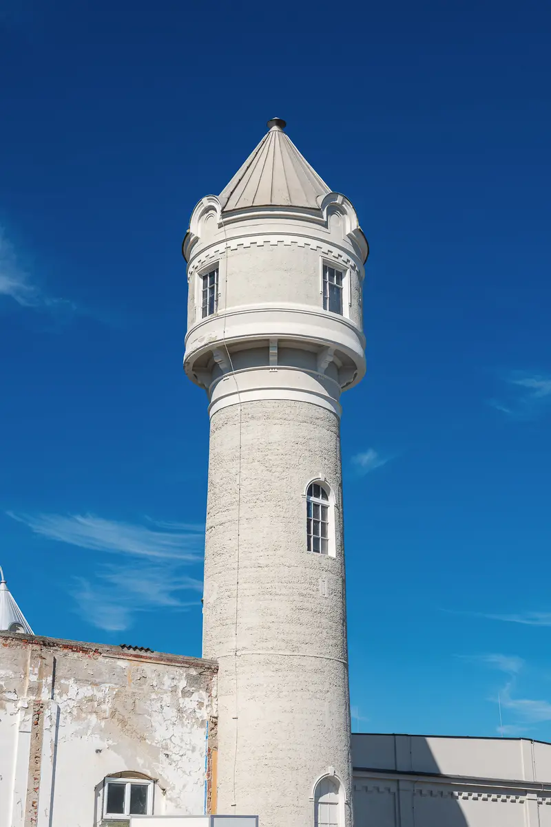 Historic water tower at Glanzstoff St. Pölten during Open House 2026