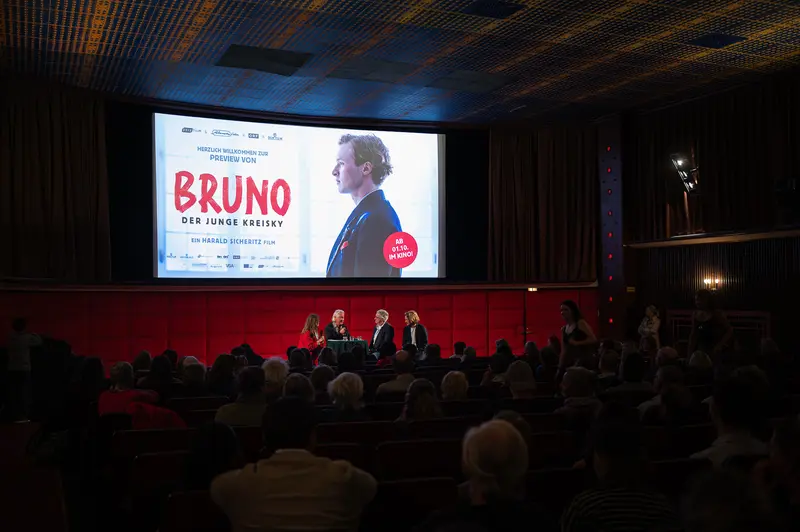 Walk Bruno Kreisky on TOUR & Preview "Bruno - der junge Kreisky" im Filmcasino