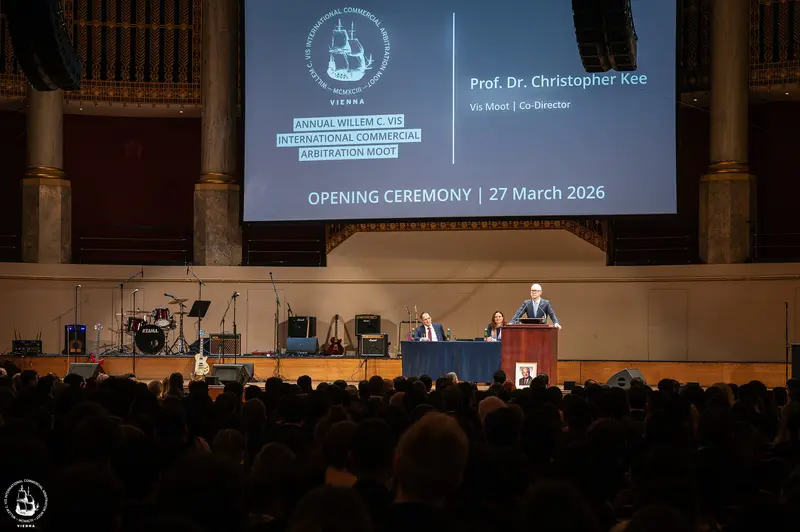 33rd VisMoot opening at Konzerthaus, Vienna